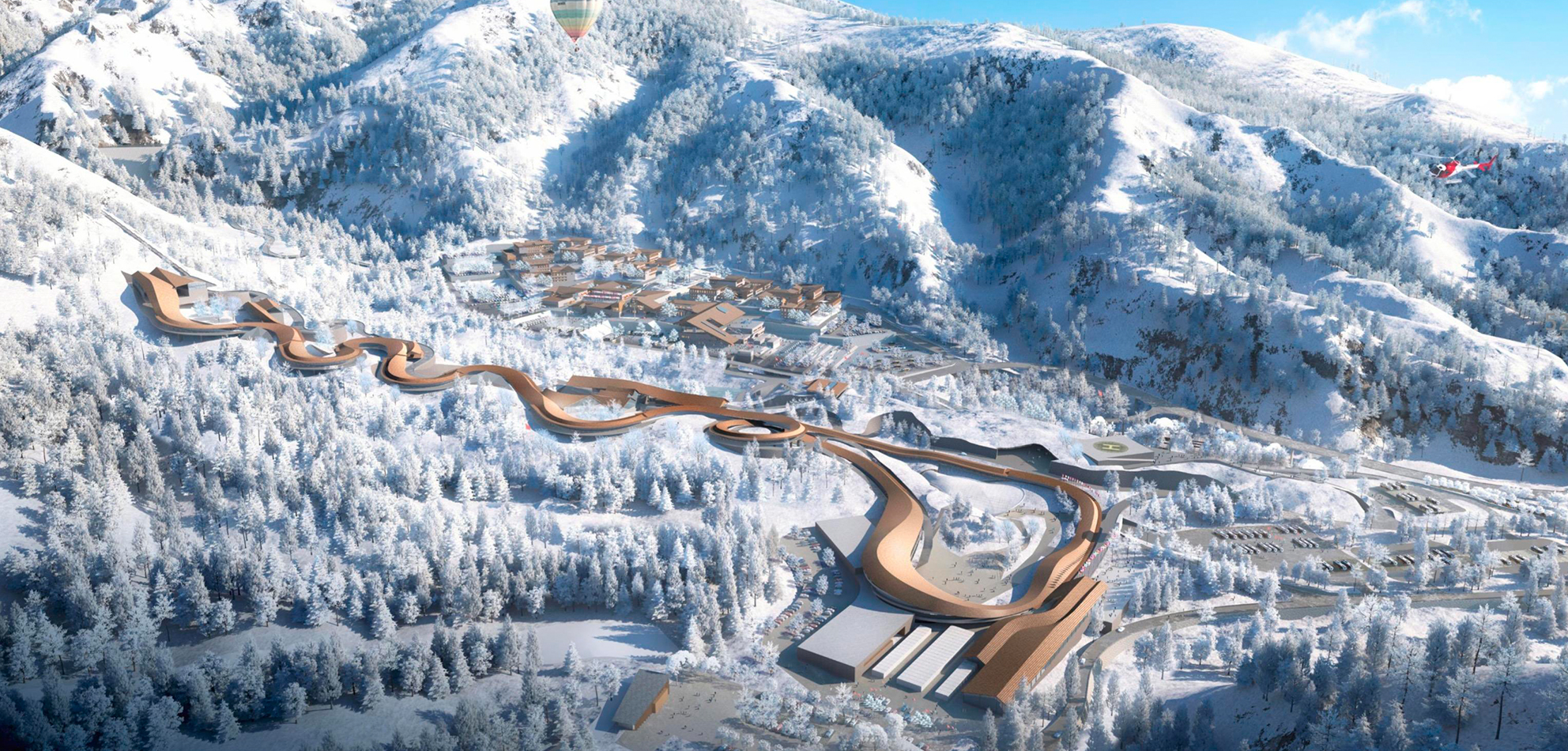 冬奥会比赛场馆——海拔2198米的国家级项目